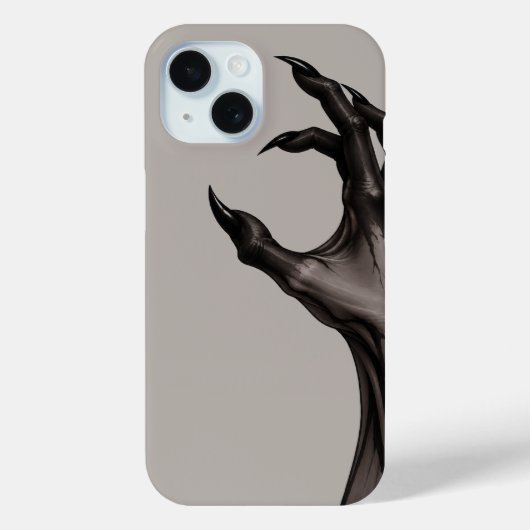 Schwarzer Hexenhand-Gotischer Handyhülle Case-Mate iPhone Hülle (Rückseite)