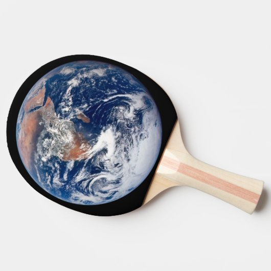 Schwarzer Himmel Tischtennis Schläger (Seitenansicht)