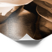 Schwarzer Hintergrund der weißen Magnolia-Blume Fotodruck (Ecke)