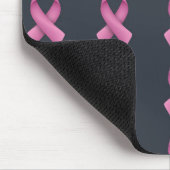 Schwarzer Hintergrund des rosa Flachbildschirms Mousepad (Ecke)