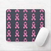 Schwarzer Hintergrund des rosa Flachbildschirms Mousepad (Mit Mouse)