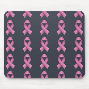 Schwarzer Hintergrund des rosa Flachbildschirms Mousepad
