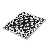 Schwarzer Hintergrund Fliese (Seite)