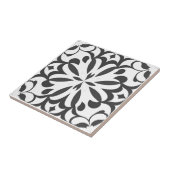 Schwarzer Hintergrund Fliese (Seite)