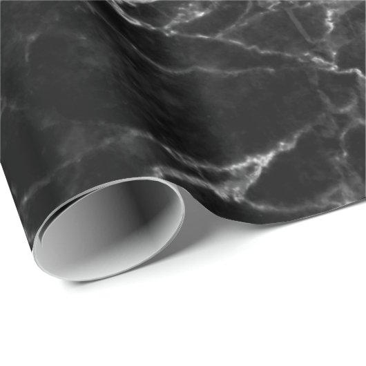 Schwarzer Hintergrund Geschenkpapier (Rolleneckpunkt)