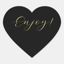 Schwarzer Hintergrund Herzsticker