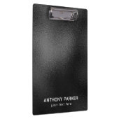 Schwarzer Hintergrund Klemmbrett (Rechts)