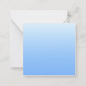 Schwarzer Hintergrund Mitteilungskarte (Rückseite)