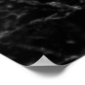 Schwarzer Hintergrund Poster (Ecke)