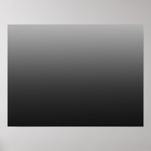 Schwarzer Hintergrund Poster (Vorne)