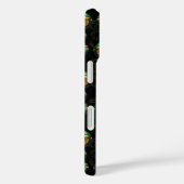 Schwarzer Hintergrund Schlange Muster Design Case-Mate iPhone Hülle (Rückseite / Rechts)