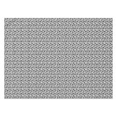 Schwarzer Hintergrund Tischdecke (Vorderseite (Horizontal))