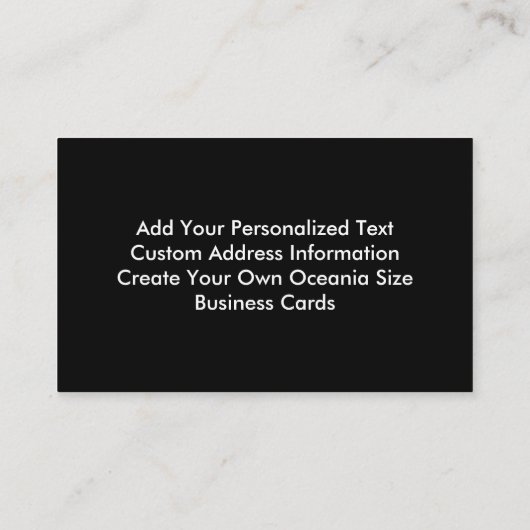 Schwarzer Hirschkopf mit Antler-Silhouette Visitenkarte (Rückseite)