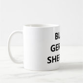 Schwarzer Hirte Kaffeetasse (Links)