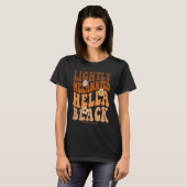 Schwarzer historischer Monat Leicht melanated Hell T-Shirt (Vorne ganz)