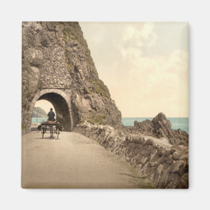 Schwarzer Höhlentunnel, Grafschaft Antrim, Nordirl Magnet