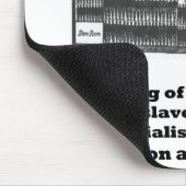 Schwarzer Holocaust Mousepad (Ecke)