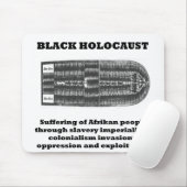 Schwarzer Holocaust Mousepad (Mit Mouse)