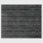 Schwarzer Holzhintergrund Geschenkpapier (Flach)