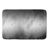 Schwarzer Holzkohlen-Marmor Badematte (Vorderseite)