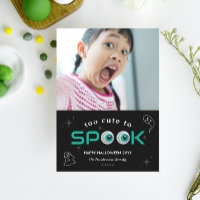 Schwarzer Horror Auge zu Niedlich, Halloween Foto