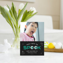 Schwarzer Horror Auge zu Niedlich, Halloween Foto