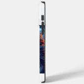 Schwarzer Horse Sturm Case-Mate iPhone Hülle (Rückseite / Links)