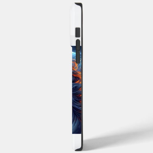 Schwarzer Horse Sturm Case-Mate iPhone Hülle (Rückseite / Links)