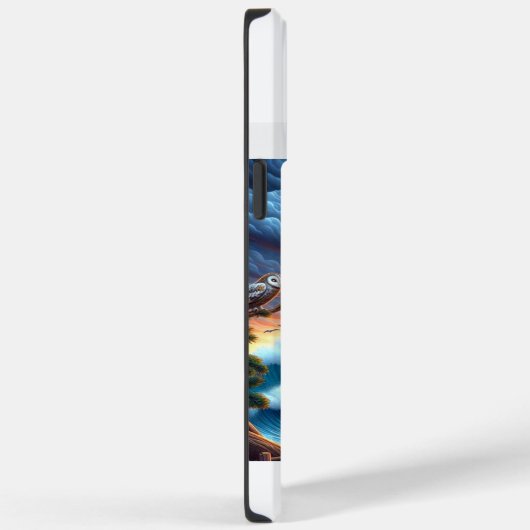 Schwarzer Horse Sturm Case-Mate iPhone Hülle (Rückseite / Rechts)