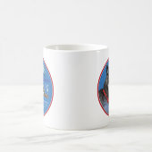 Schwarzer Hund Kaffeetasse (Mittel)