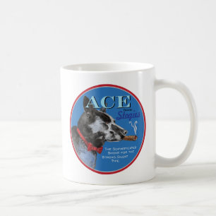 Schwarzer Hund Kaffeetasse