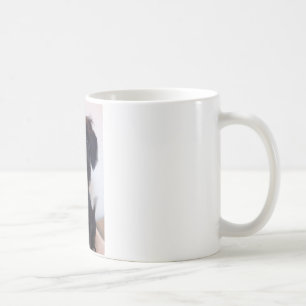 Schwarzer Hund Kaffeetasse