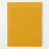 Schwarzer Hund mit Atemberaubenden Goldaugen Planer (Rückseite)