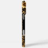 Schwarzer Hund-Portrait Case-Mate iPhone Hülle (Rückseite / Rechts)