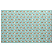 Schwarzer Hund Stoff (Fat Quarter (45,7 x 55,9 cm))