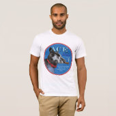 Schwarzer Hund T-Shirt (Vorne ganz)