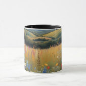 Schwarzer Hund Tasse (Zentrum)