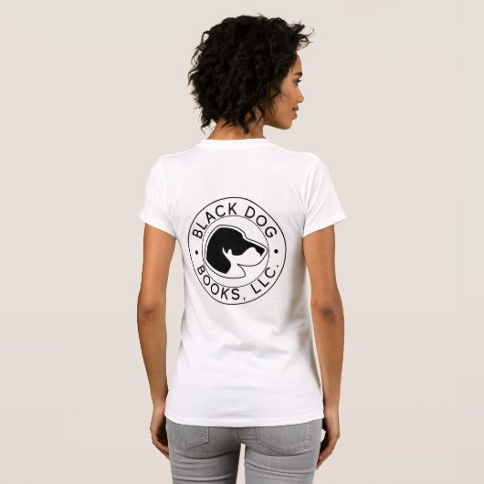 Schwarzer Hundebücher, LLC-T - Shirt (Schwarz voll)