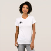 Schwarzer Hundebücher, LLC-T - Shirt (Vorne ganz)