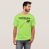 Schwarzer Hundeweg-Shirts T-Shirt (Vorne ganz)