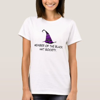 Schwarzer Hut-Gesellschaft T-Shirt
