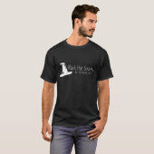 Schwarzer Hut-Gesellschaft T-Shirt (Vorne ganz)