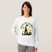 Schwarzer Hut-Gesellschafts-T-Shirt T-Shirt (Vorne ganz)