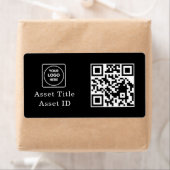 Schwarzer Inventar-QR | Benutzerdefinierter Produk (Insitu)