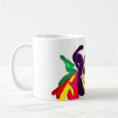 Schwarzer Jack o'lantern niedlich Kaffeetasse (Links)