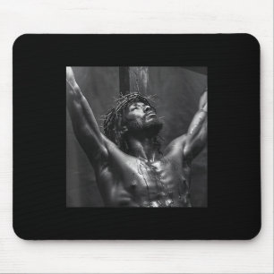 Schwarzer Jesus, Christentum, Kirche, Christus, Je Mousepad