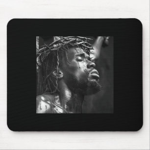 Schwarzer Jesus, Christentum, Kirche, Christus, Je Mousepad
