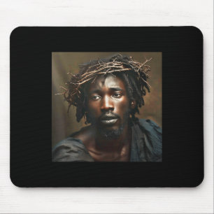 Schwarzer Jesus, Christentum, Kirche, Christus, Je Mousepad