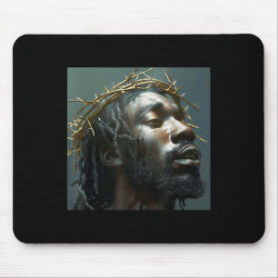 Schwarzer Jesus, Christus, Kirche, Christus, Jesus Mousepad