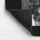 Schwarzer Jesus, Christus, Kirche, Christus, Jesus Mousepad (Ecke)